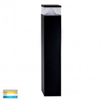 Havit-DIVAD 600mm Black Square LED Bollard Light